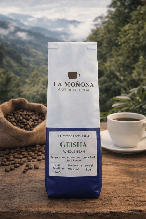 Colombia specialty_coffee coffee la_monona_cafe_de_colombia pink_bourbon geisha chiroso honey_process castillo papayo